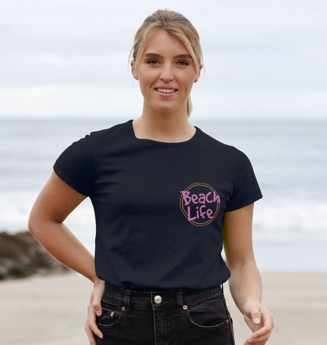 Women's Beach Life Organic Tee