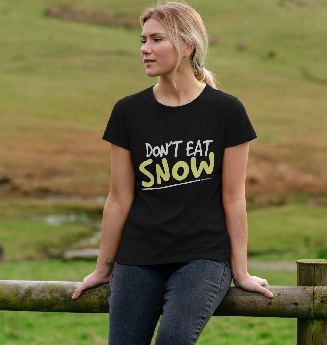 Women's Yellow Snow Organic Tee