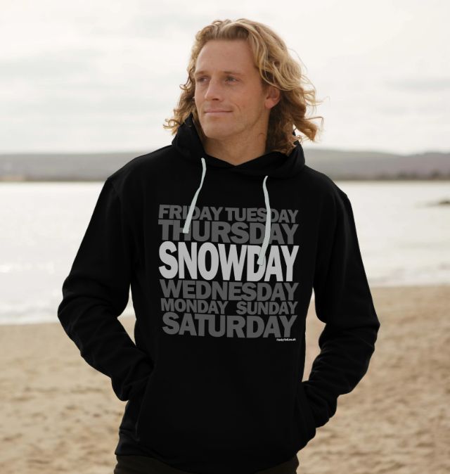 Men's Snowday Organic Pullover Hoodie