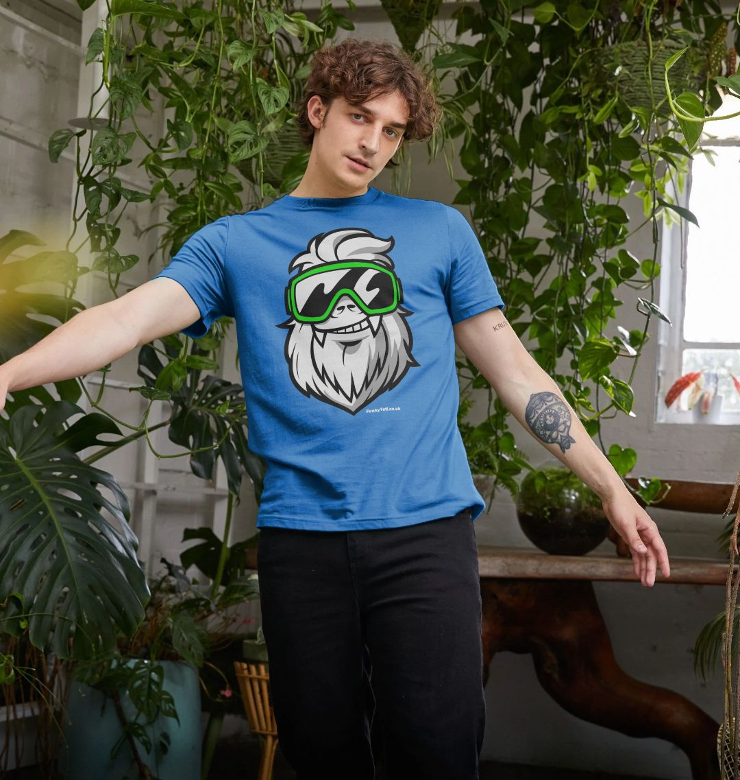 Men's Big Yeti Organic Tee
