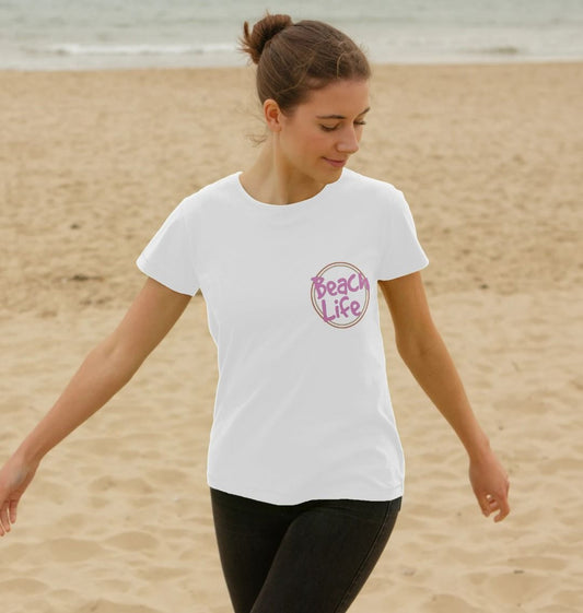 Women's Beach Life Organic Tee