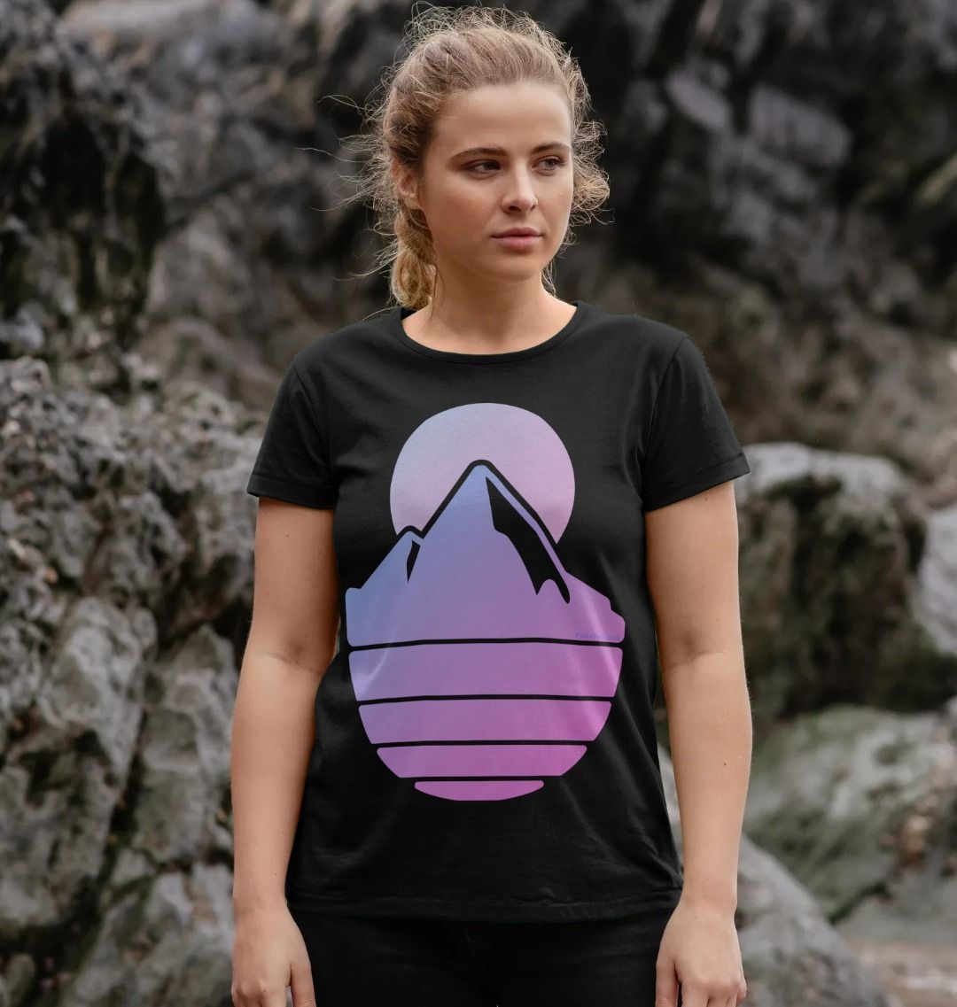 Women's Majestic Mountain Organic Tee