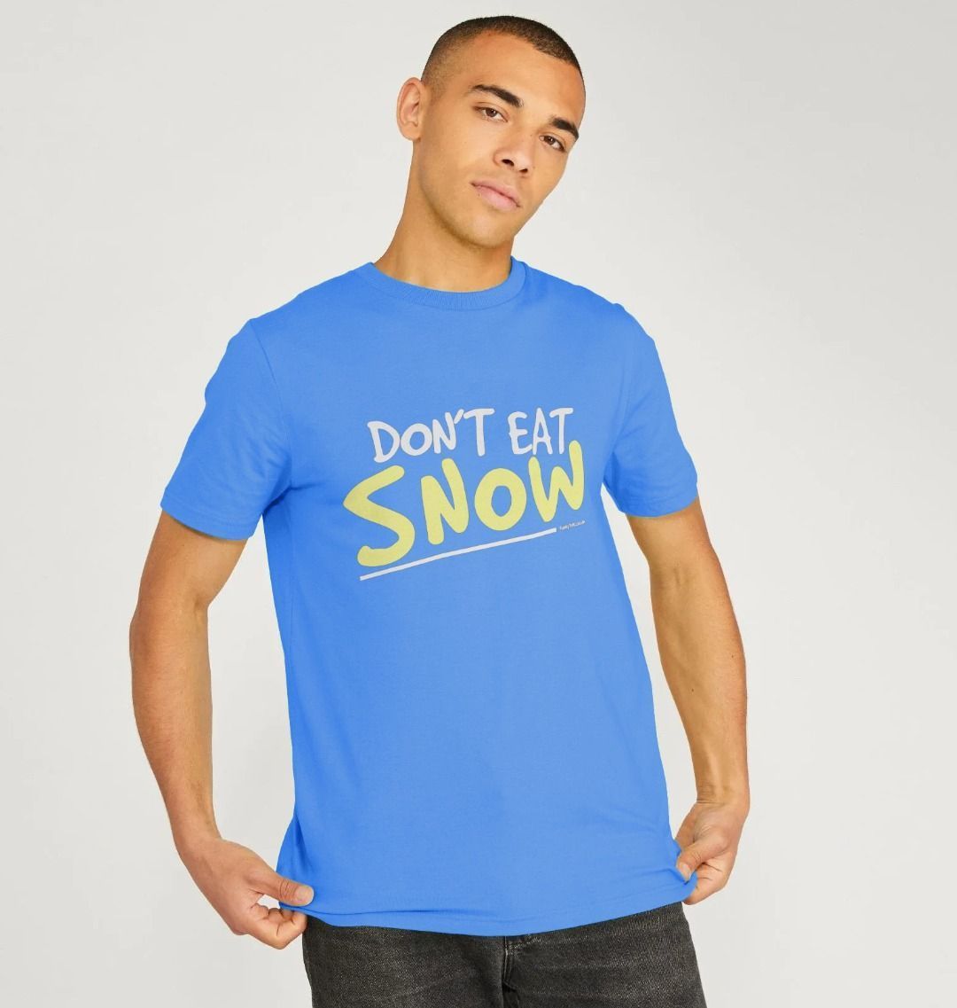 Men's Yellow Snow Organic Tee