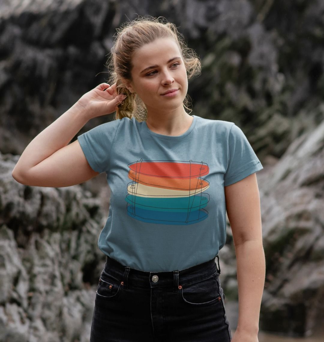 Women's Surf Quiver Organic Tee