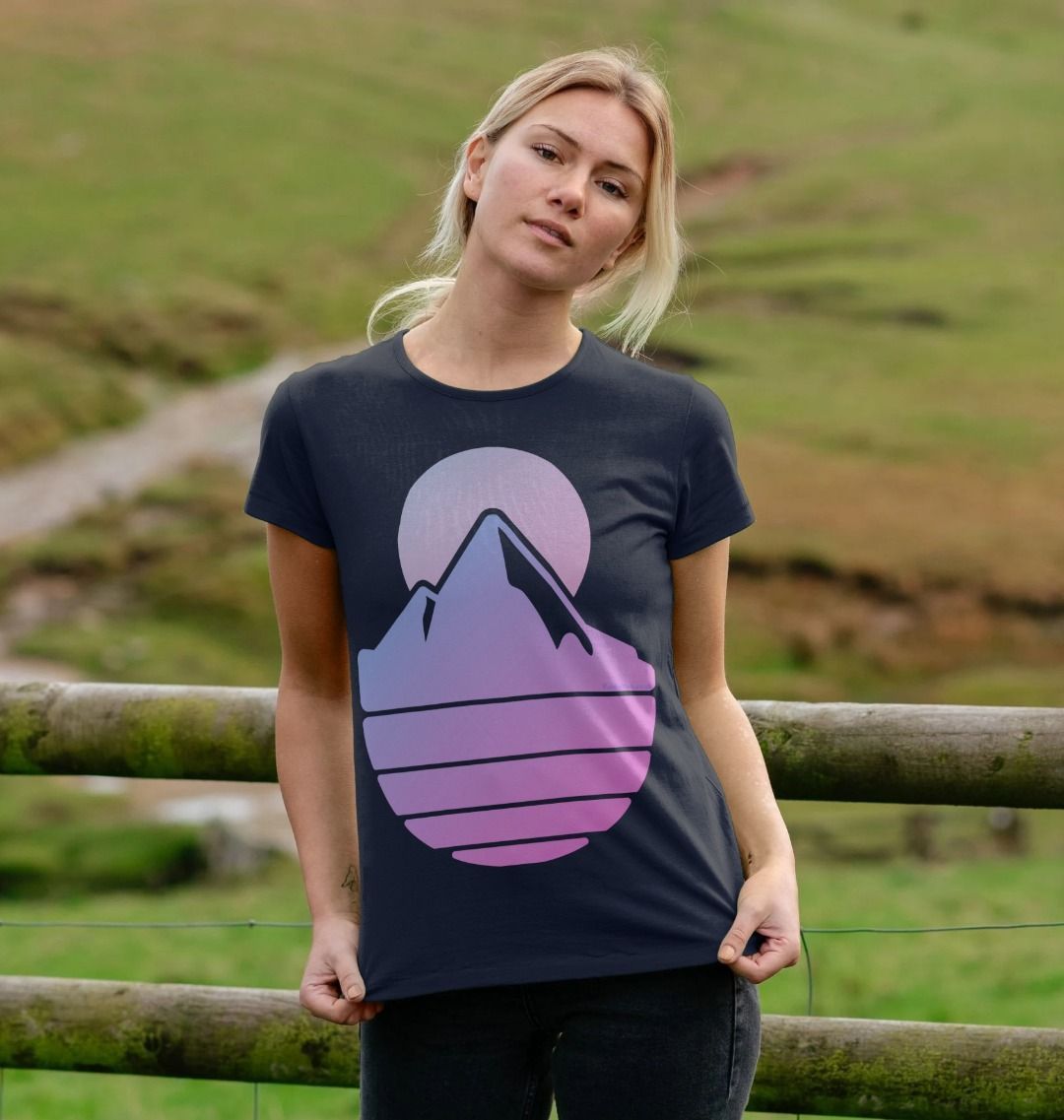 Women's Majestic Mountain Organic Tee