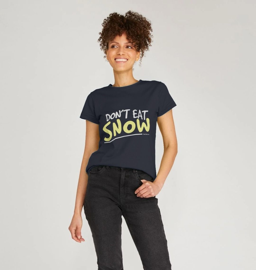 Women's Yellow Snow Organic Tee