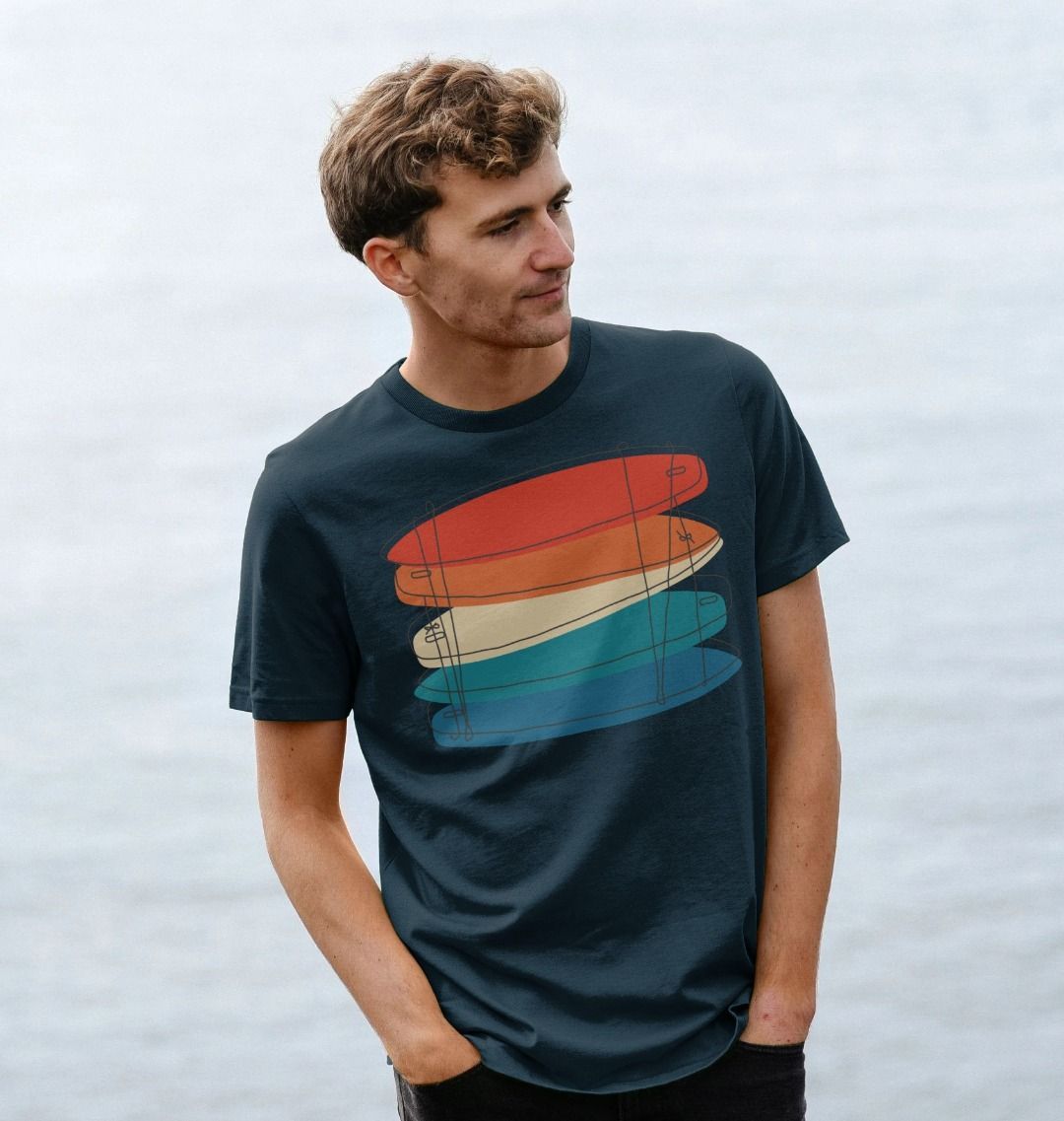 Men's Surf Quiver Organic Tee