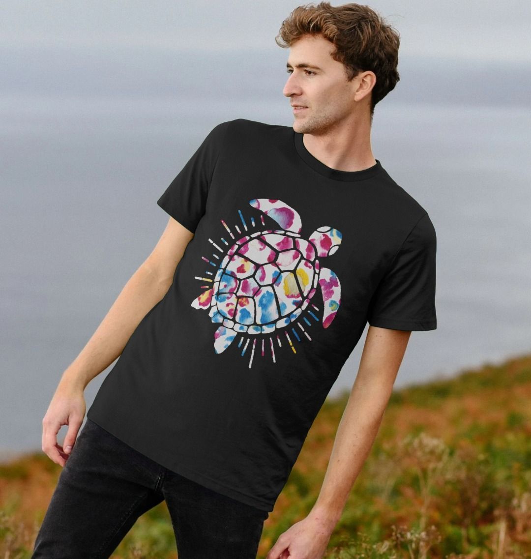 Men's Blotchy Turtle Organic Tee