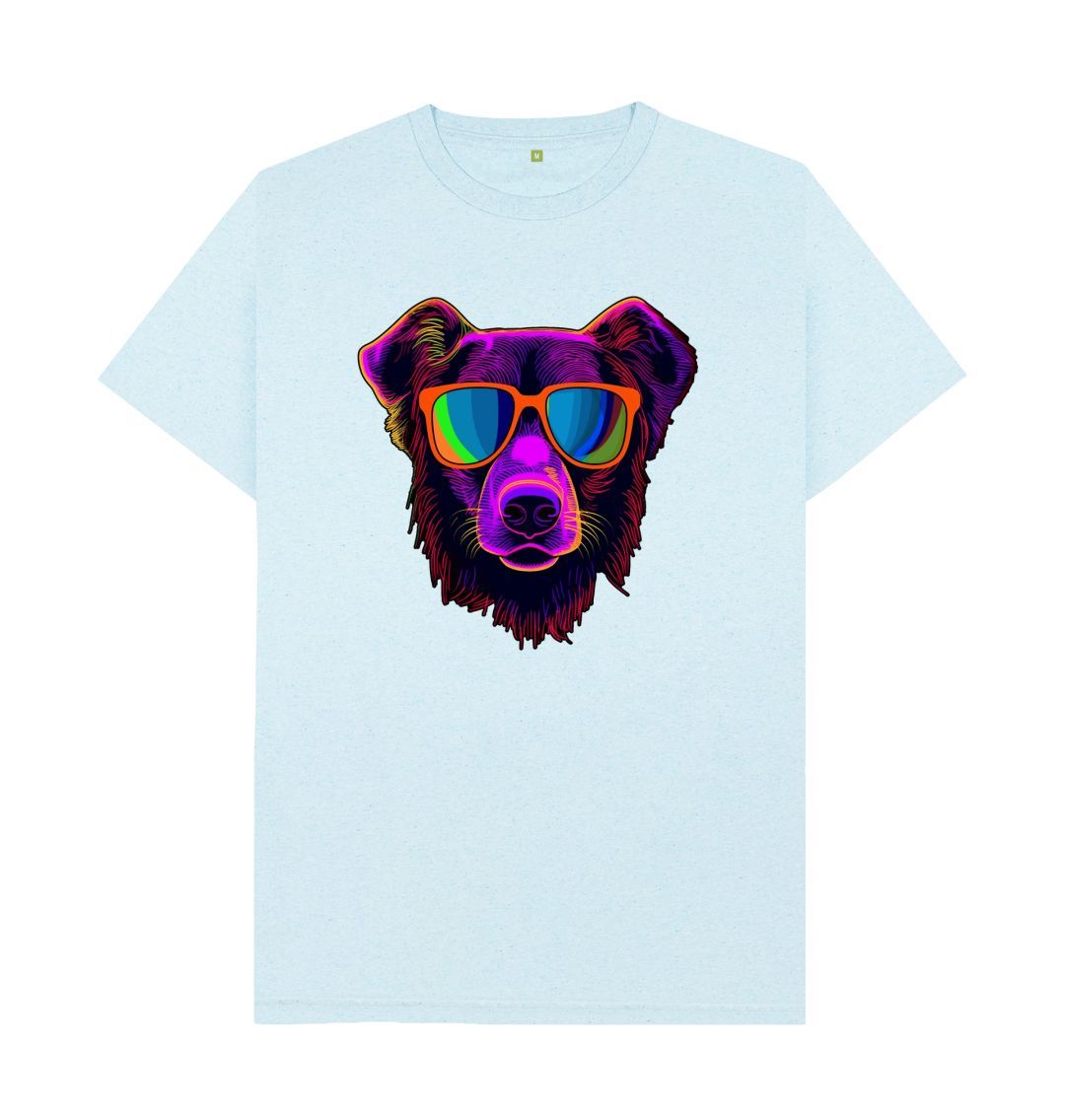 Light Blue Men's Puptastic R.O.C Tee