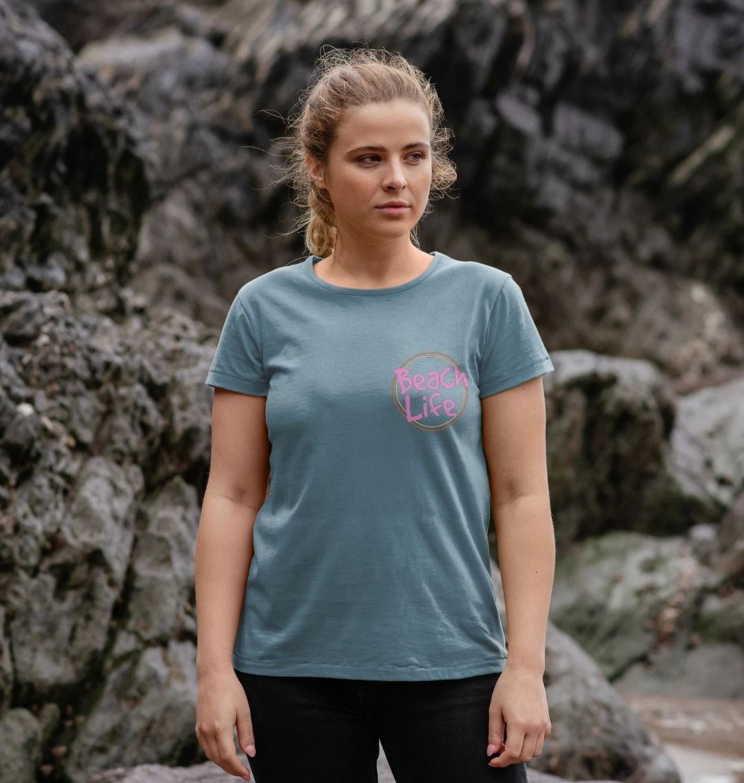 Women's Beach Life Organic Tee