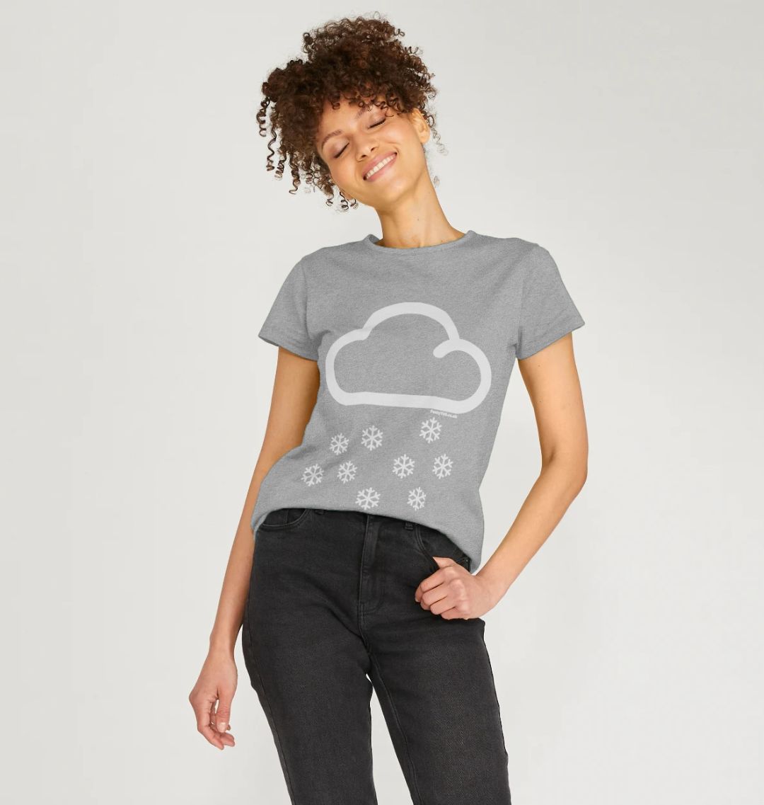 Women's Snow Cloud Organic Tee