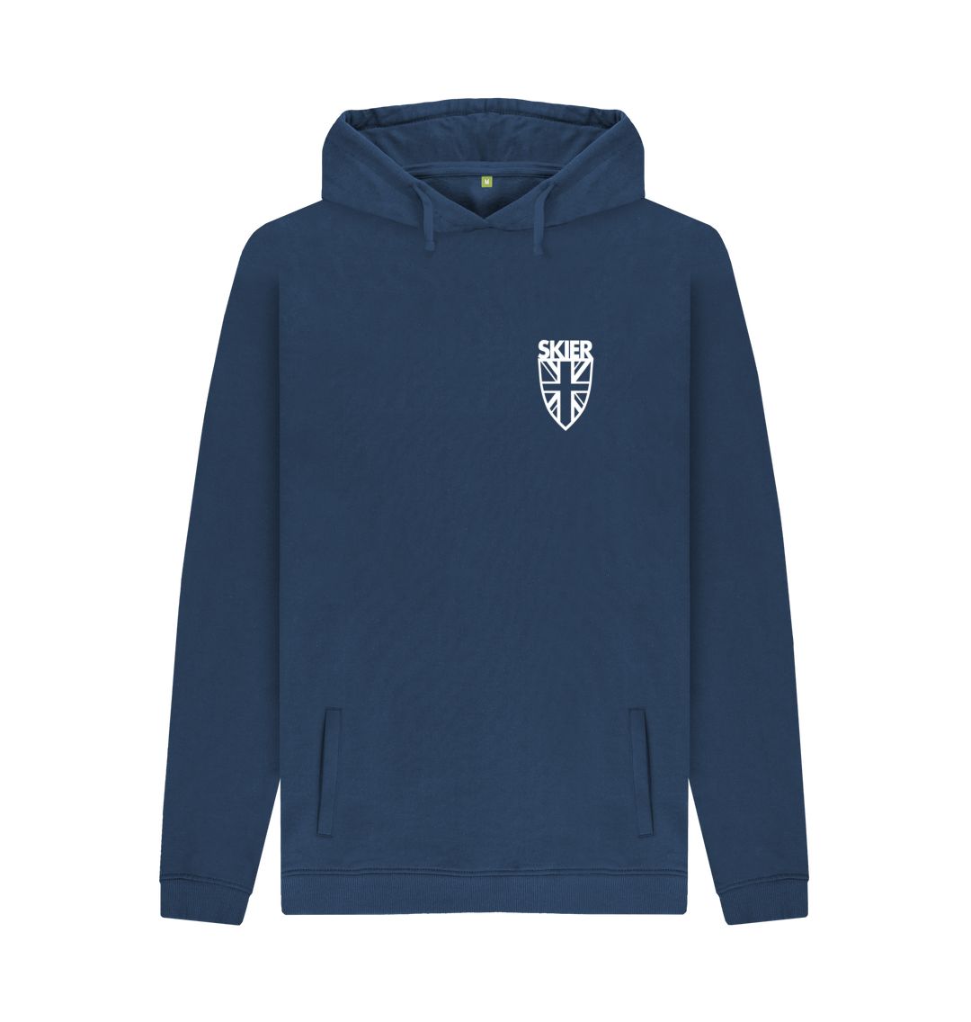 Navy Men's GB Shield Organic Pullover Hoodie