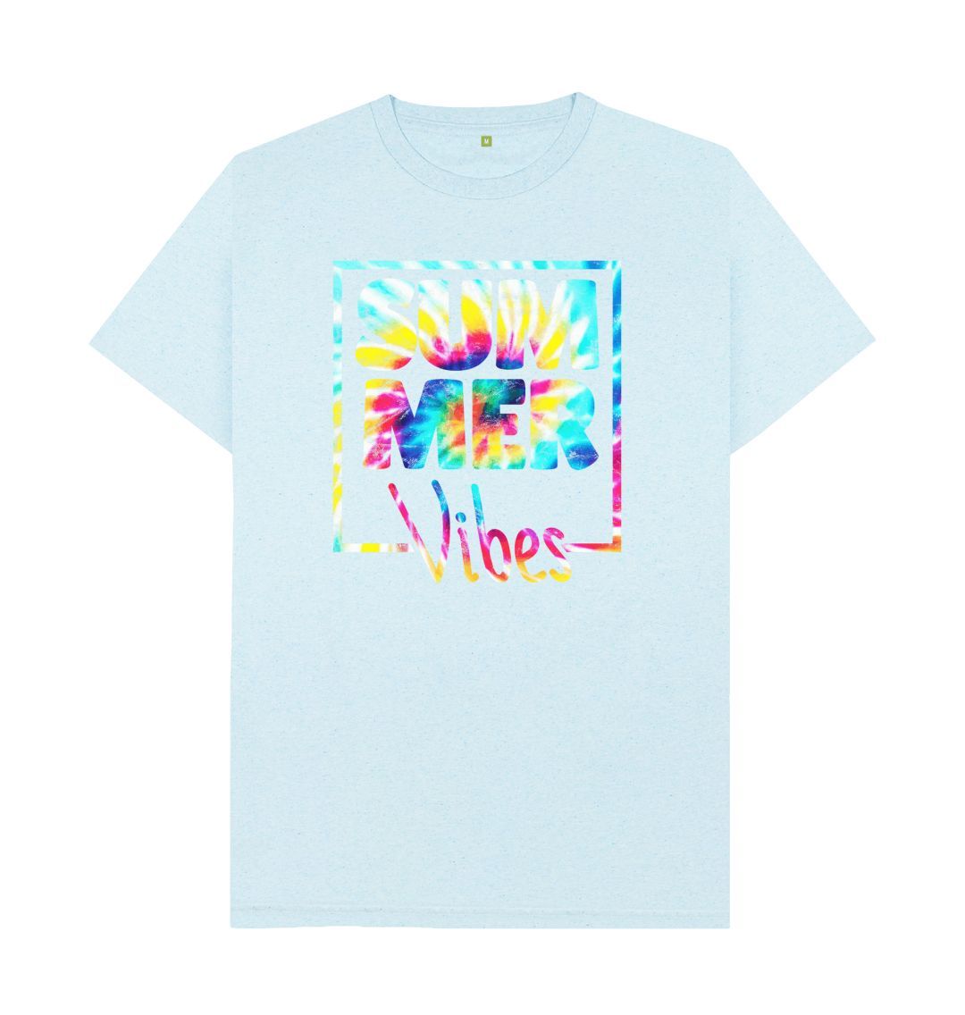 Light Blue Men's Summer Vibes R.O.C Tee