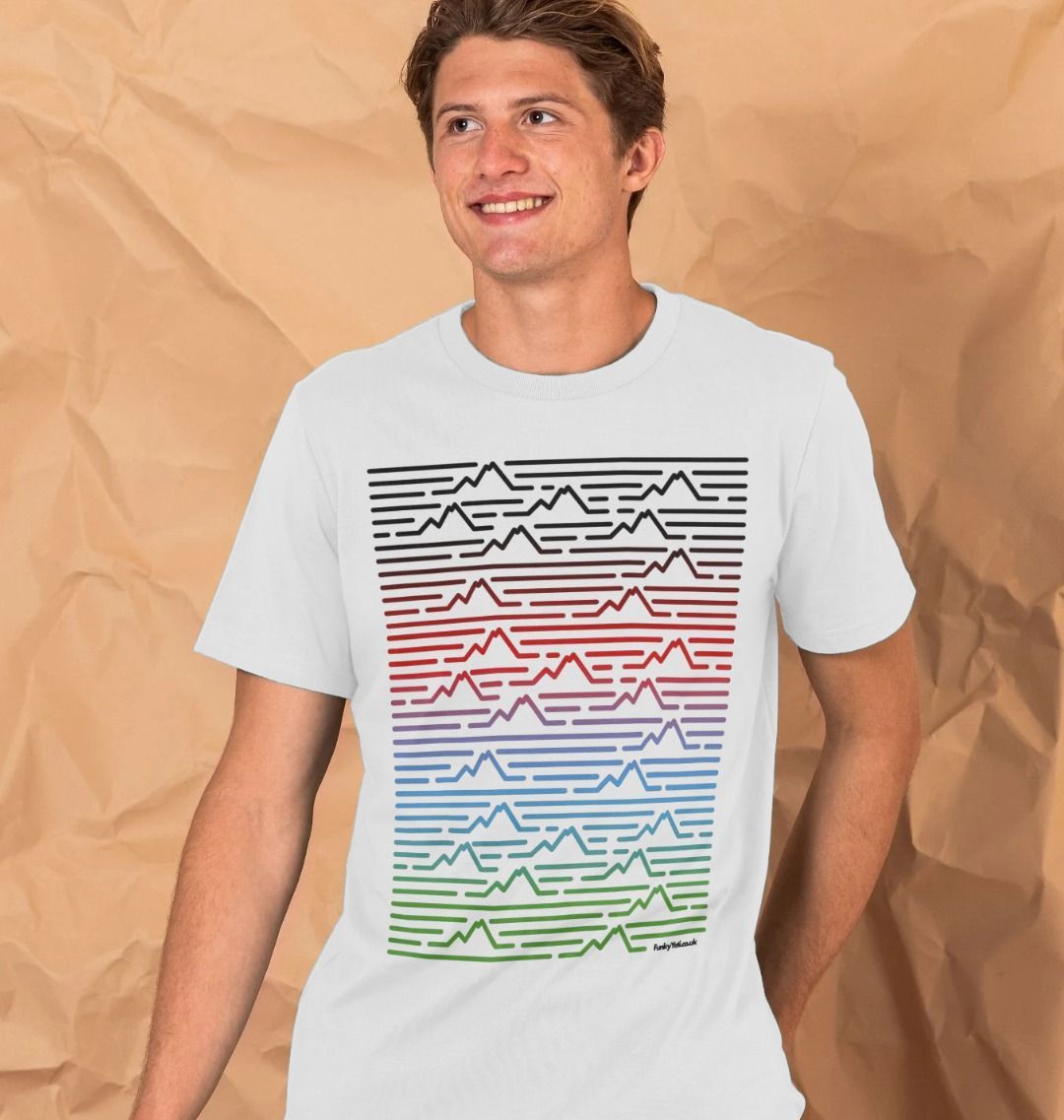 Men's Mountain Range Organic Tee