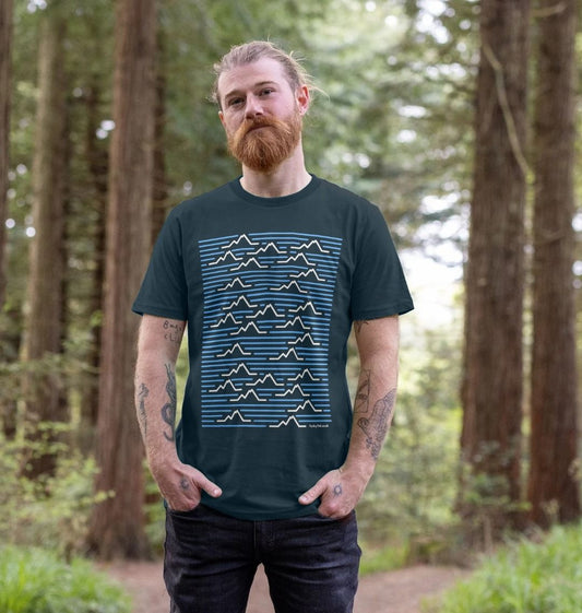 Men's Mountain Range Organic Tee