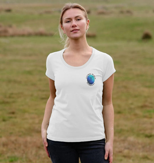 Women's Surfers Paradise Organic Scoop Neck Tee