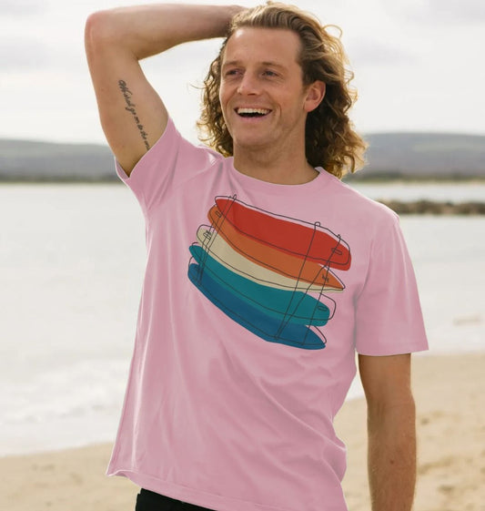 Men's Surf Quiver Organic Tee