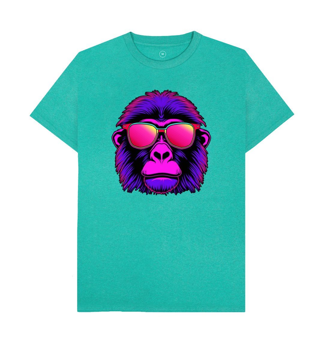 Seagrass Green Men's Monkey Business R.O.C Tee