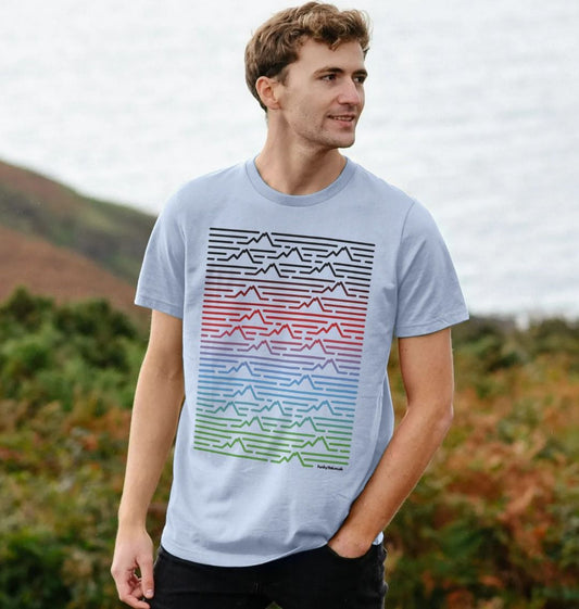 Men's Mountain Range Organic Tee