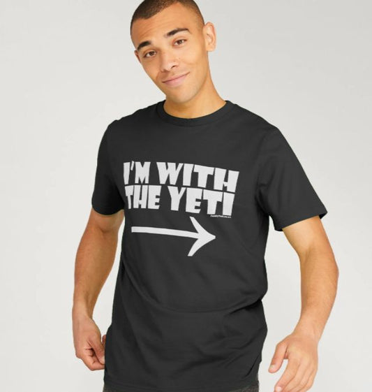 Men's I'm With The Yeti Organic Tee