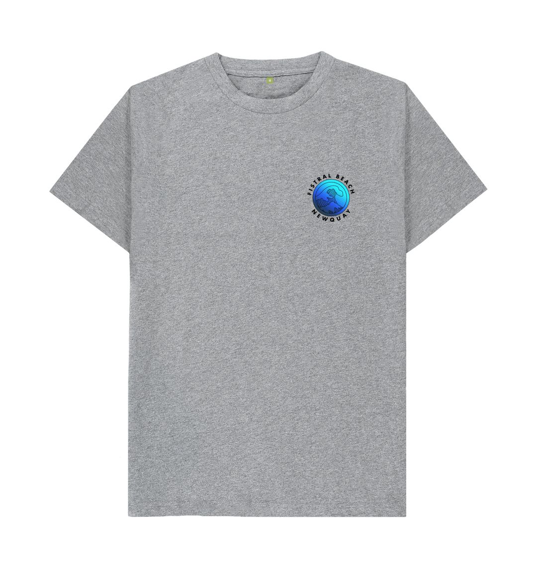 Athletic Grey Men's Surfers Paradise Organic Tee